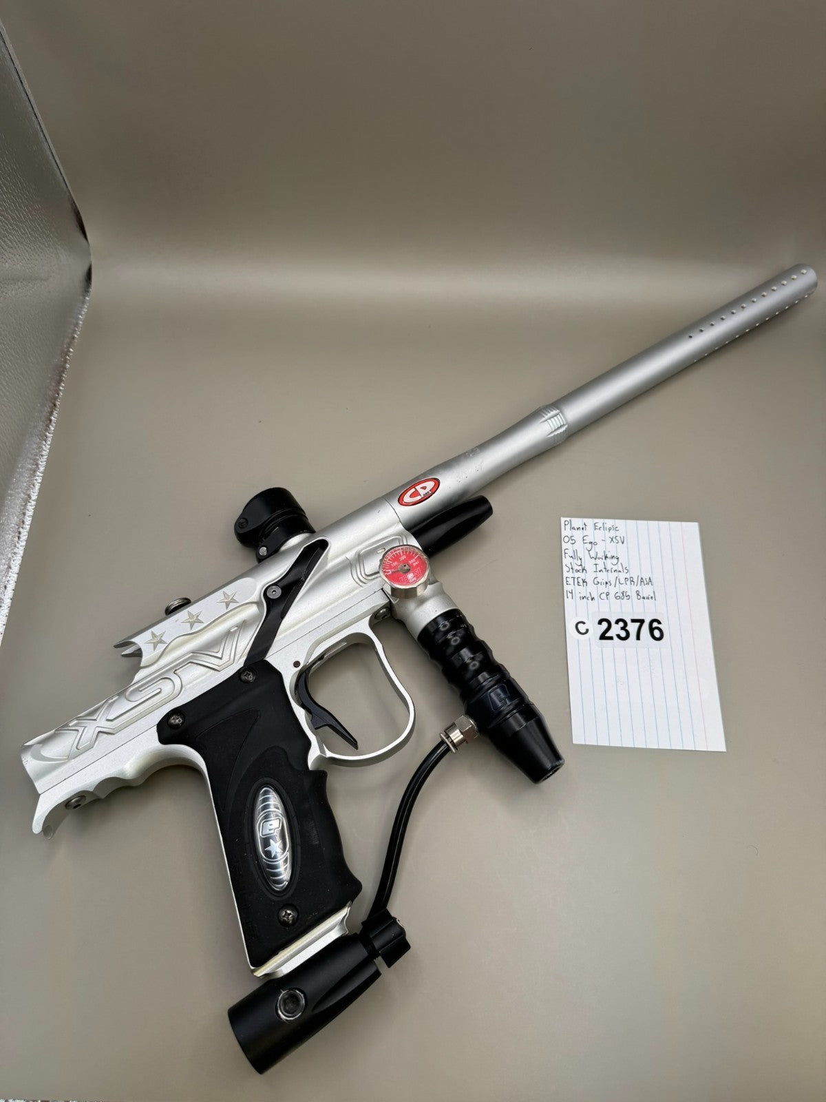 Planet Eclipse 05 Ego XSV - Paintball Marker Fully Working
