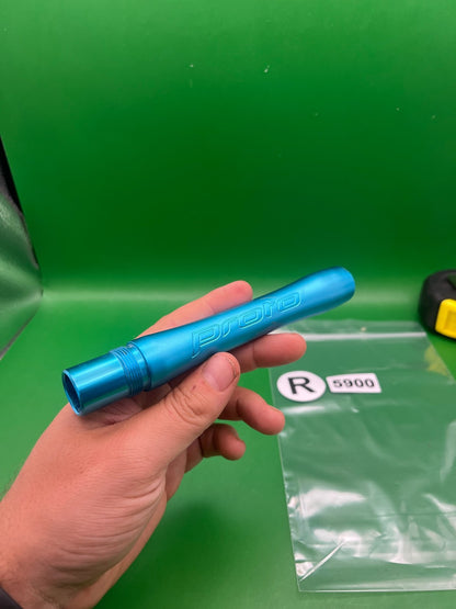 Proto Autococker Barrel Back Blue 687 Bore AC Thread 6in Aluminum