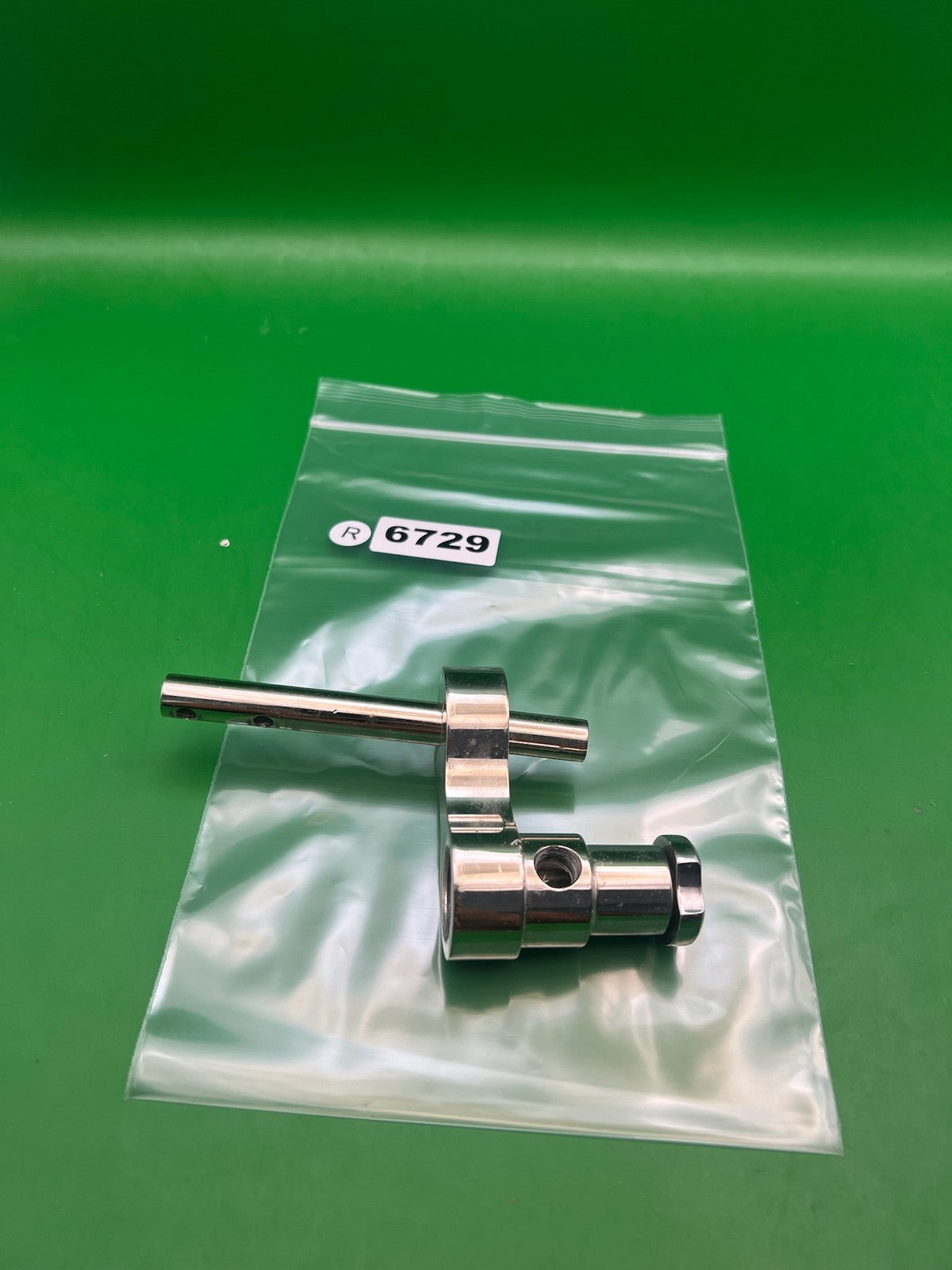 Drop Forward with On off ASA - used paintball drop forward with on/off asa - silver