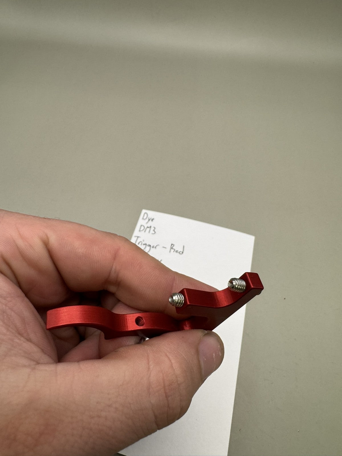 Dye DM3 Trigger - Red