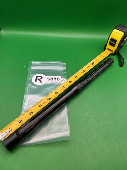 Parabolic 14" .680 Black Autococker Barrel - used paintball barrel - black