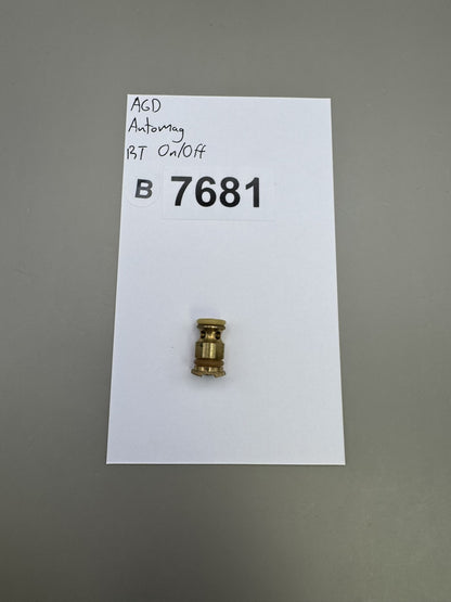 AGD Automag BT On/Off Valve Brass