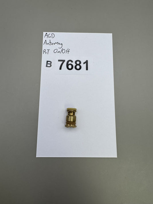 AGD Automag BT On/Off Valve Brass