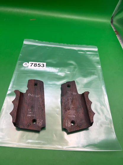Wood Automag / Autococker Single Hole Grips