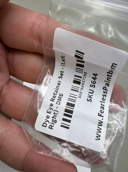 Dye DM6 Eye Retainers