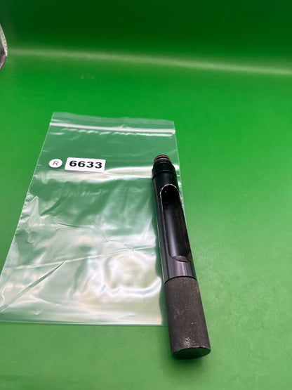 12 Gram Stock Quick Adapter - used paintball 12 gram co2 adapter - black