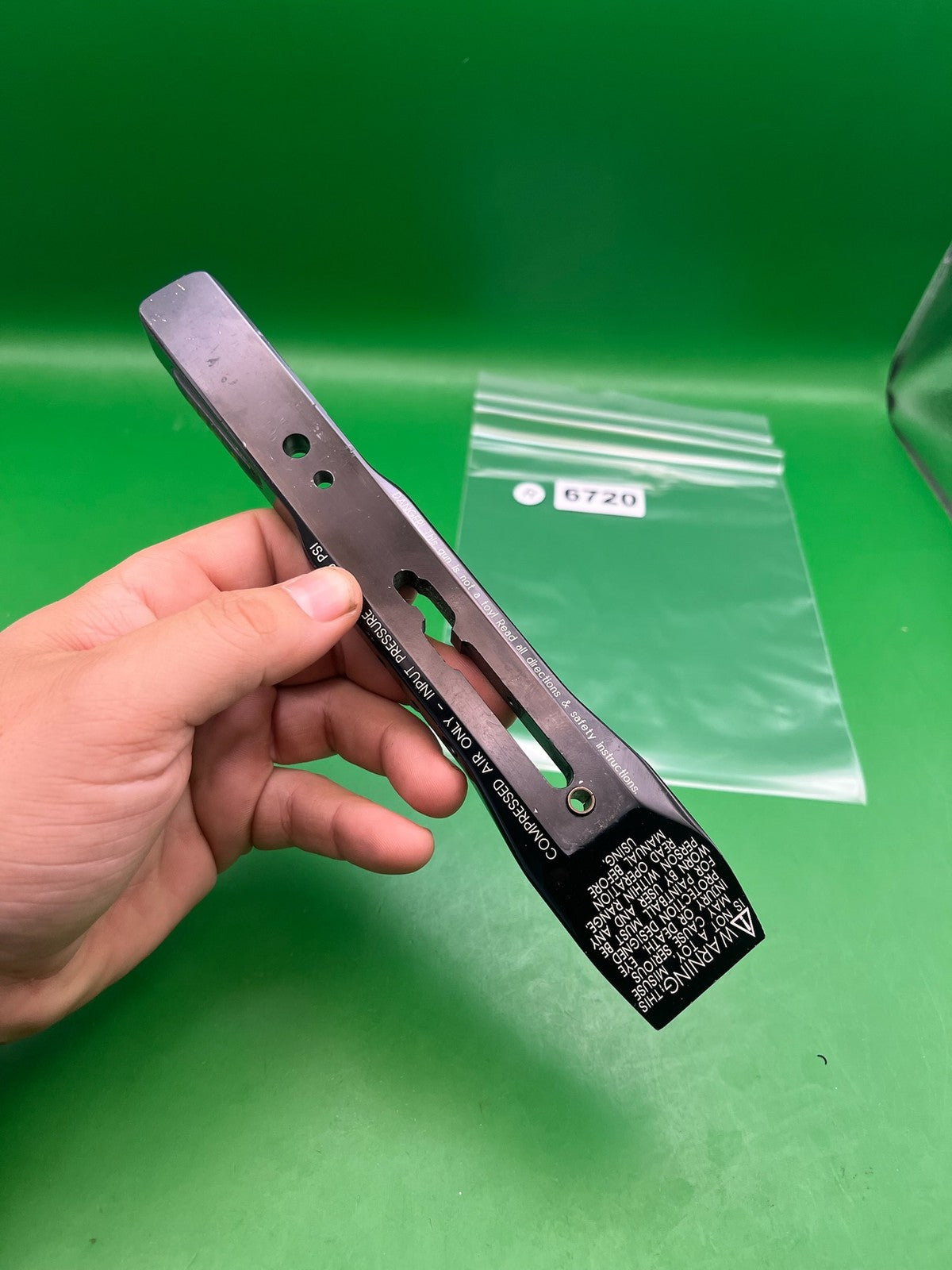 AGD EMAG E-Mag Frame - used paintball grip frame - black