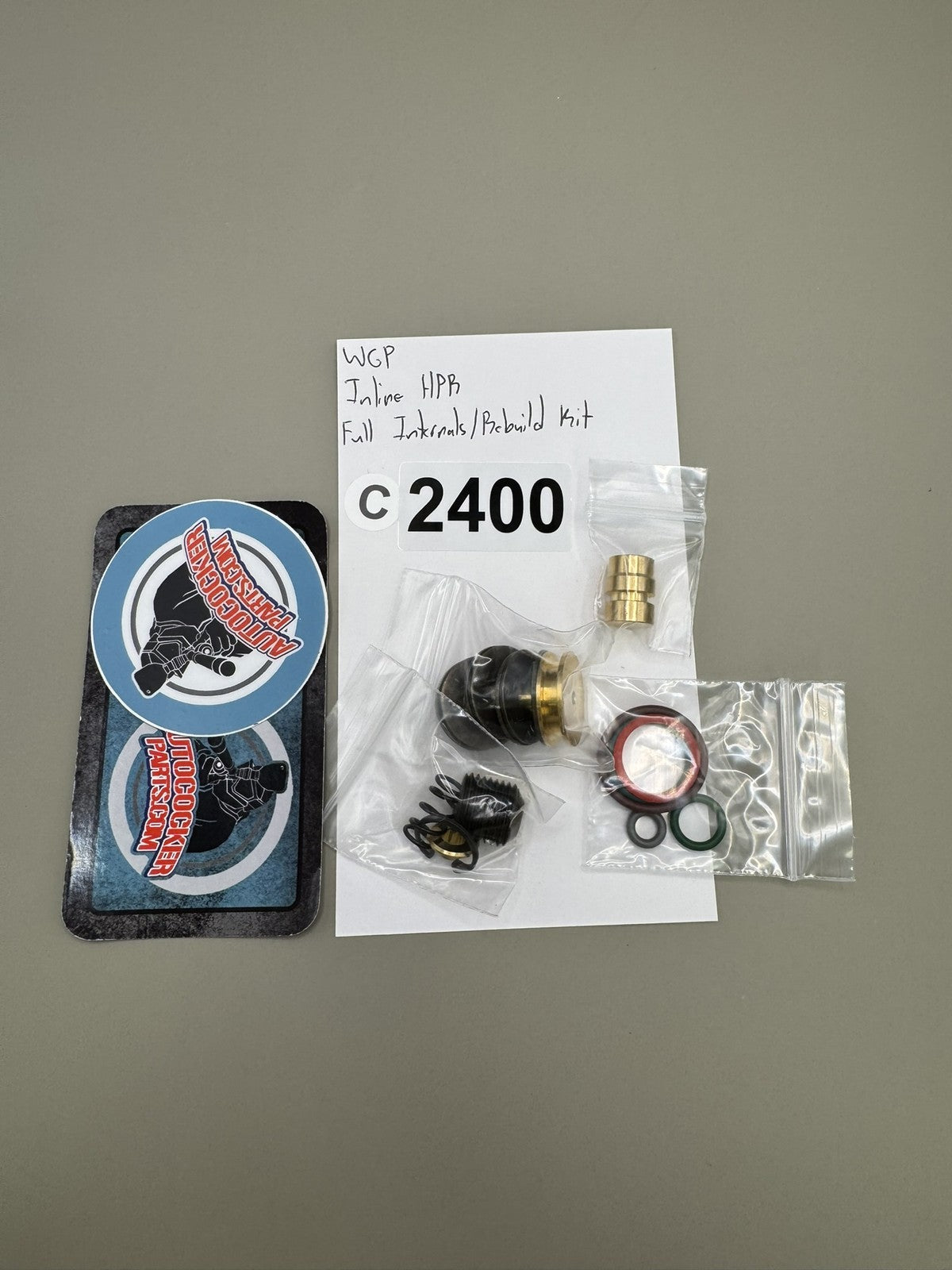 WGP Inline HPR Full Inkrnals/Rebuild Kit