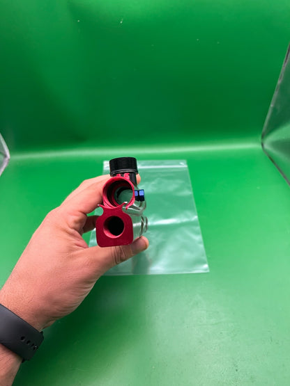WGP Pro Stock Autococker Body Drilled Feedneck Mod Red Aluminum