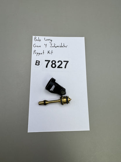 Bob Long Gen 4 Intimidator Poppet Kit Black Brass