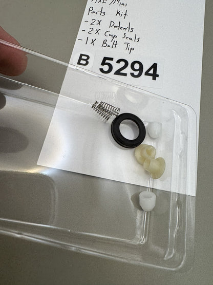Empire PB AXE /Mini Parts Kit - 2X Detents - 2X Cup Seals - 1X Bolt Tip