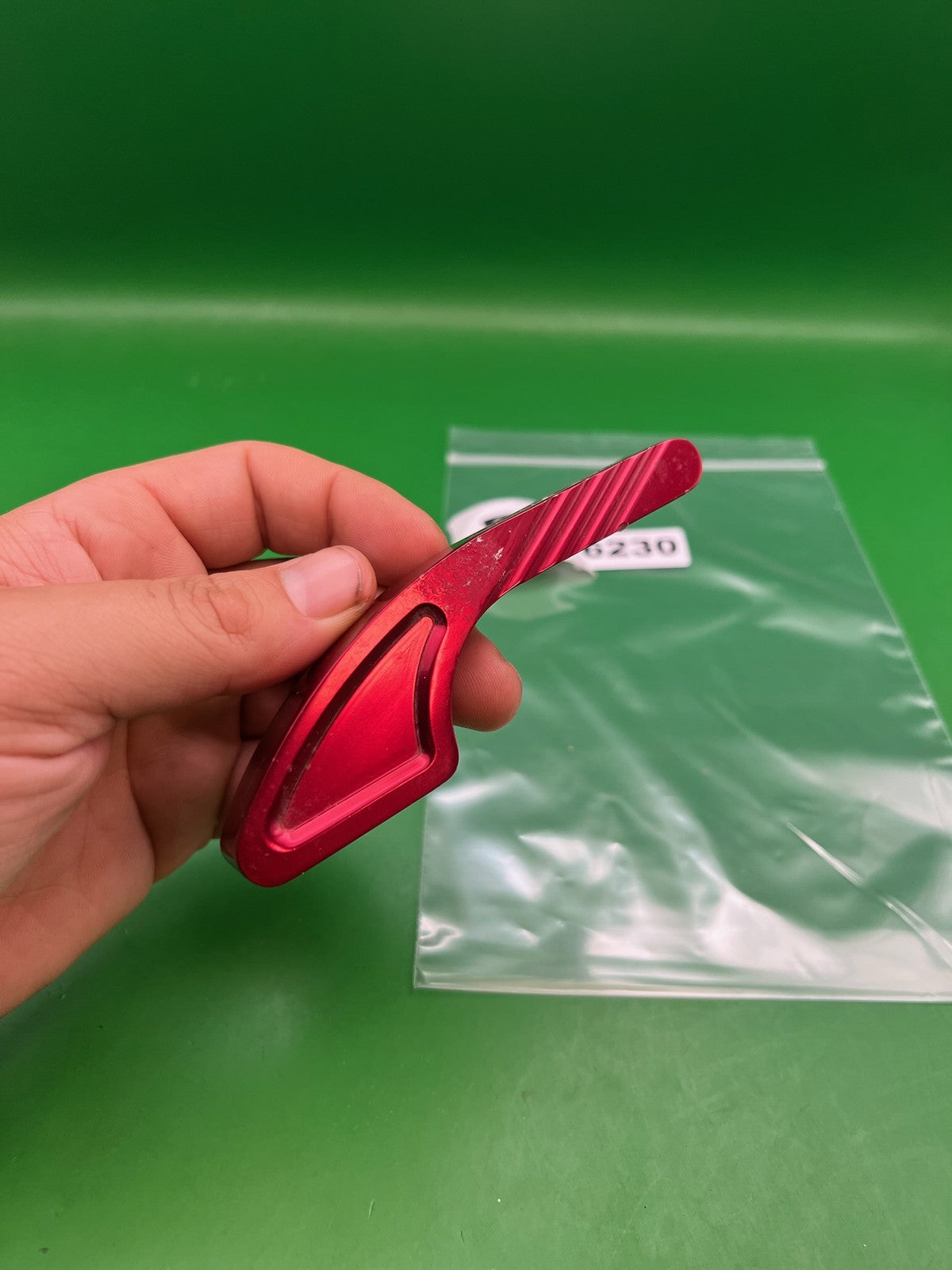 Red Drop Forward - used paintball drop forward - red anno