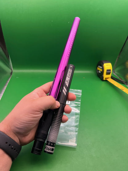 HK Army Lazr Barrel 14" Autococker Purple / Black .689