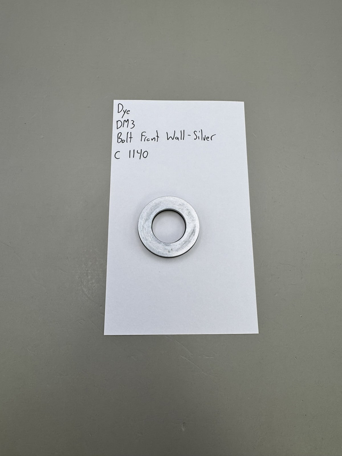 Dye DM3 Bolt Front Wall - Silver