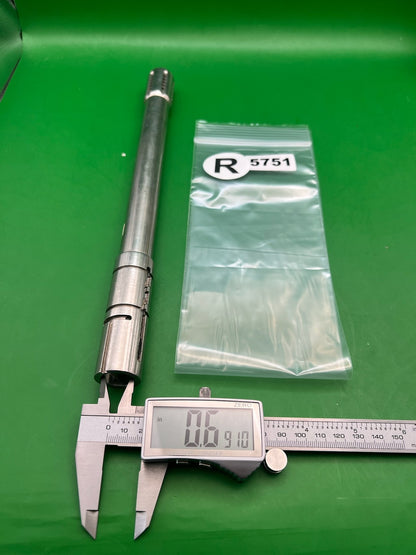 Automag 12" .691 Stainless Steel Barrel - used paintball barrel - silver