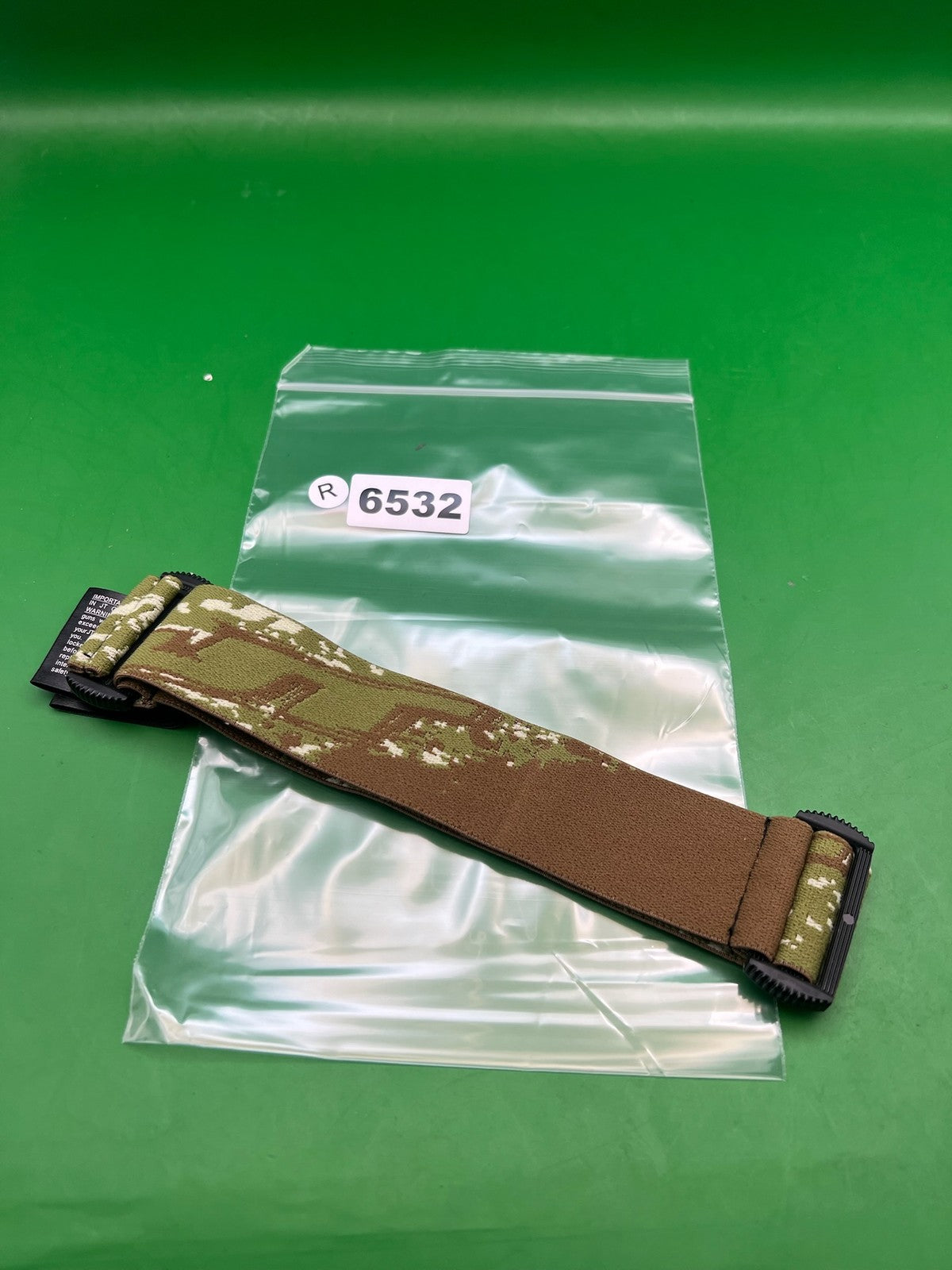 JT Goggle Elastic Headband Strap Multicam