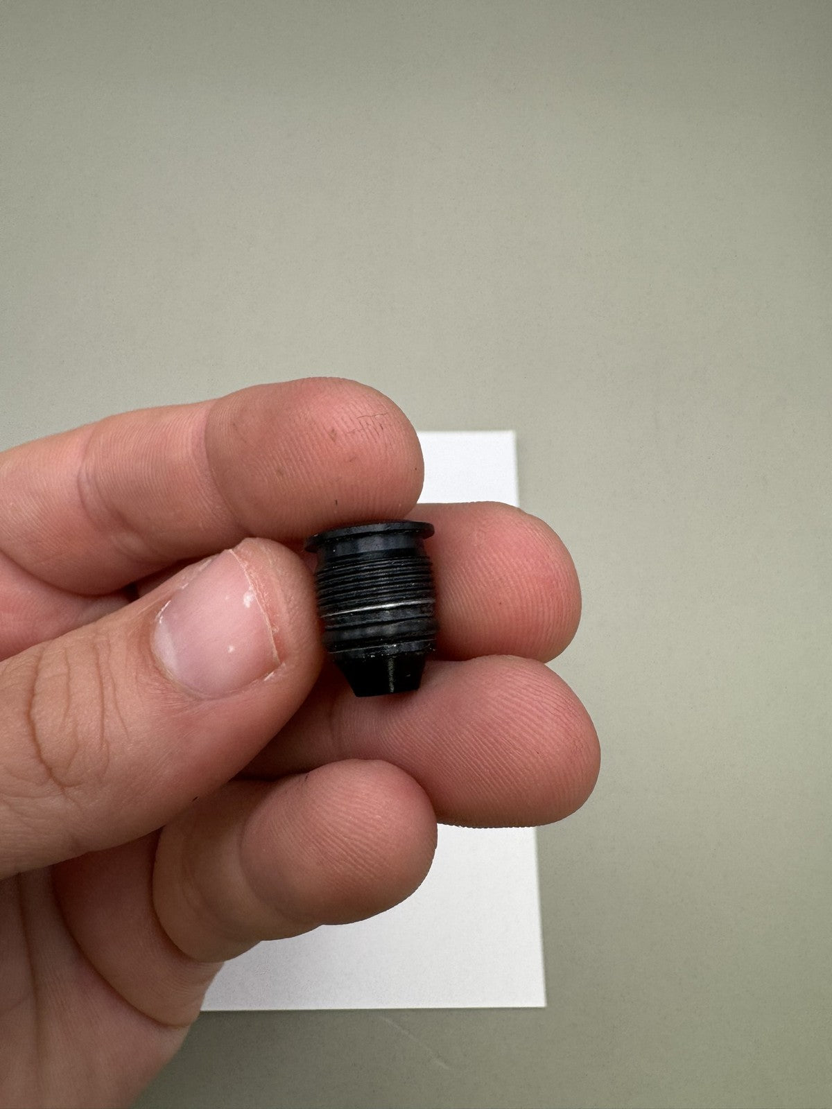 WDP Angel A1 Front Valve Plug Black