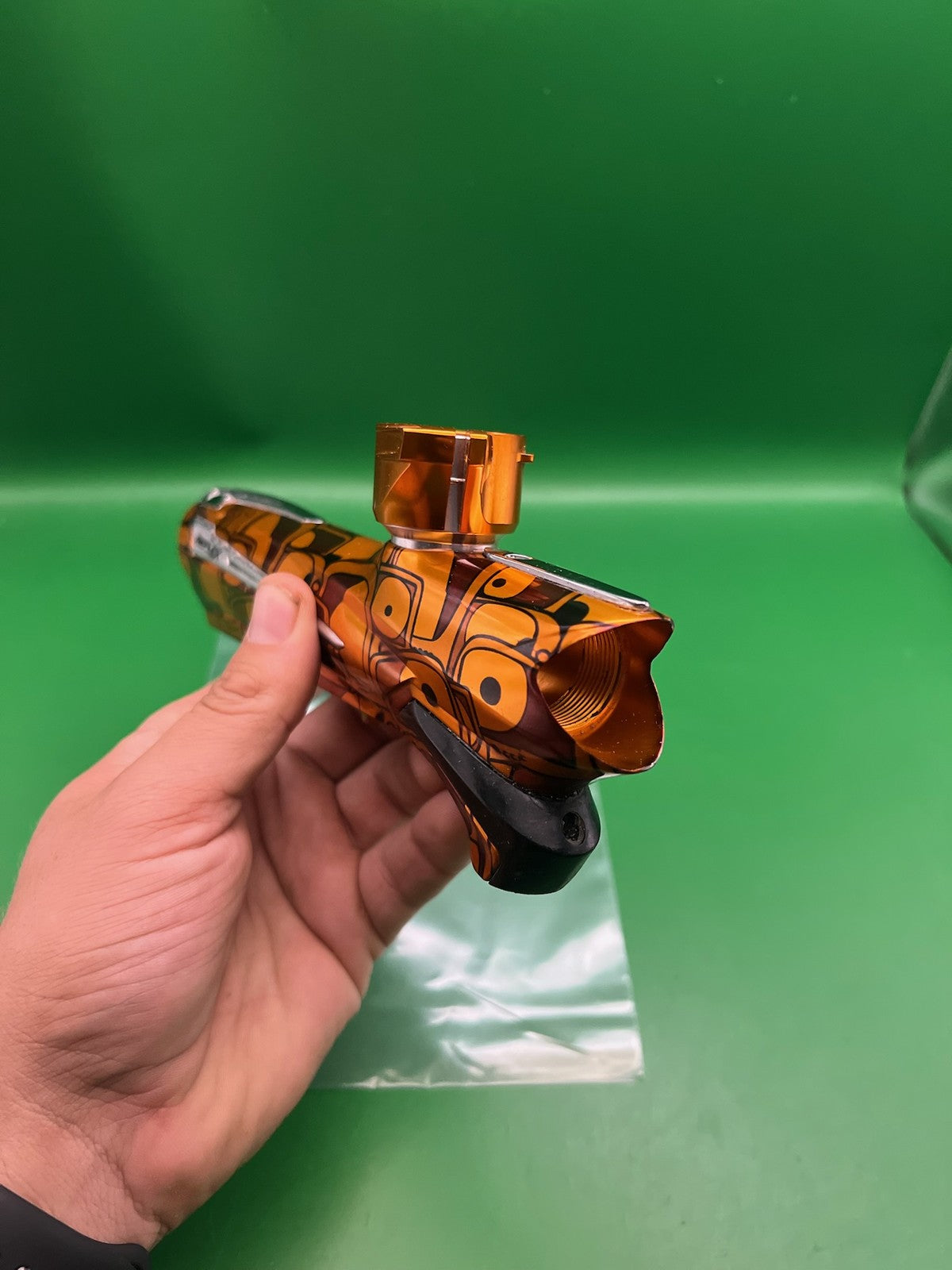 Dye Proto Reflex Rail Body Orange Ano Hydrographic Wrap