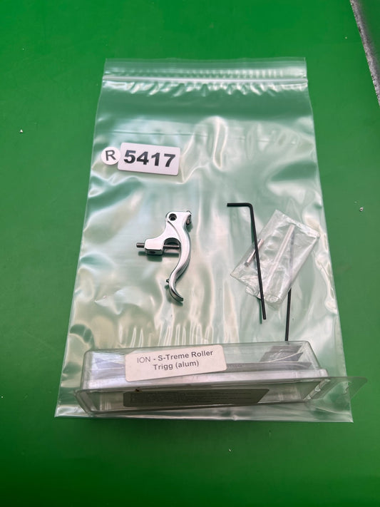 New Designz NDZ Ion S-Treme Roller Trigger Kit Aluminum Silver