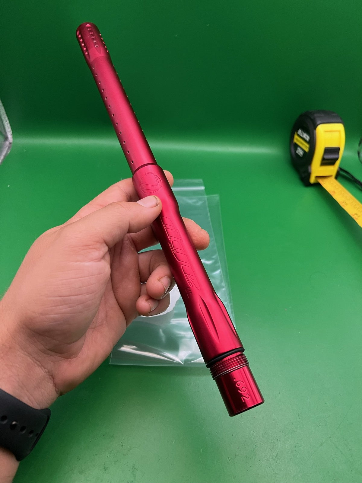 Dye Ultralite UL Barrel AC Autococker Thread 14" .692 Bore Red Aluminum