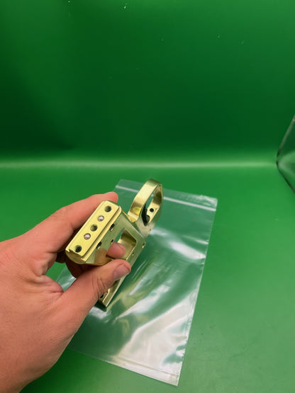 WGP Autococker Hinge Trigger Frame Gold Anodized Aluminum Mechanical