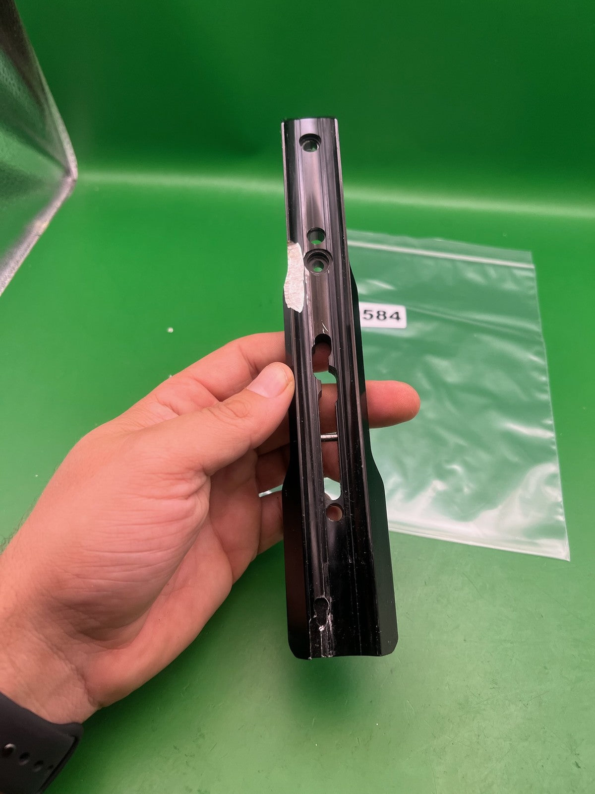 AGD Automag RT Rail Black Aluminum Paintball Part