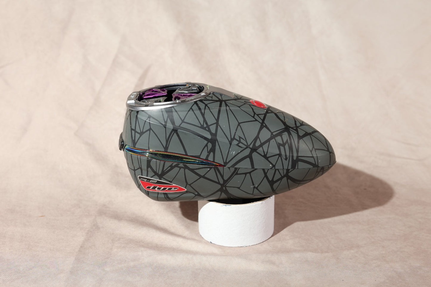 Dye Rotor Paintball Loader Hopper Grey Geometric Pattern Electronic Feeder
