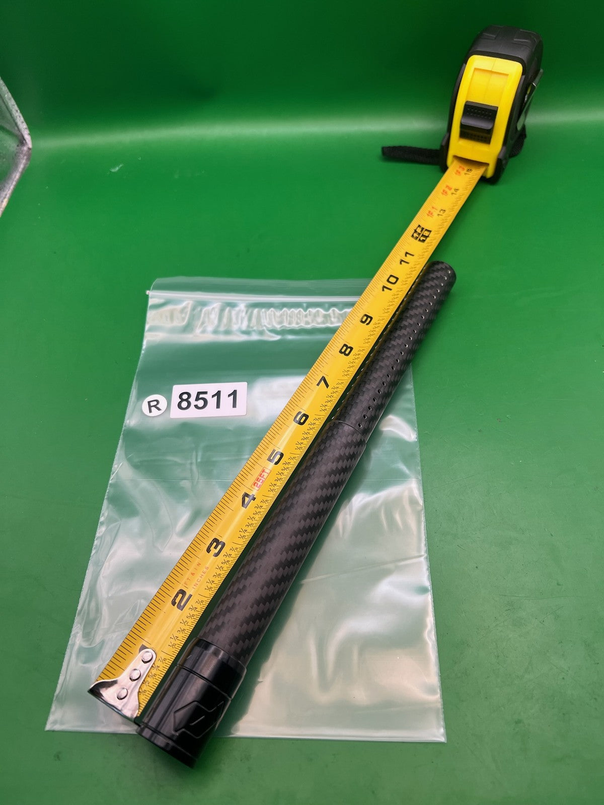 Deadlywind Fibur Carbon Fiber Barrel Black 12" Autococker Thread