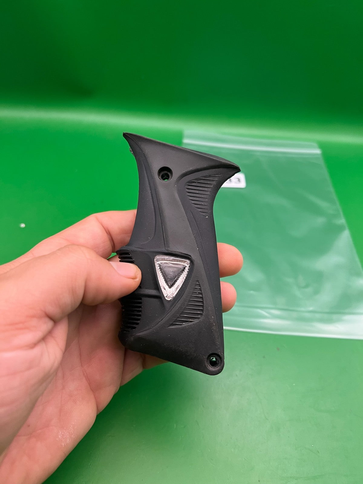 Smart Parts DLX Luxe 2.0 Grip Panels Black Rubber Two-Piece Set