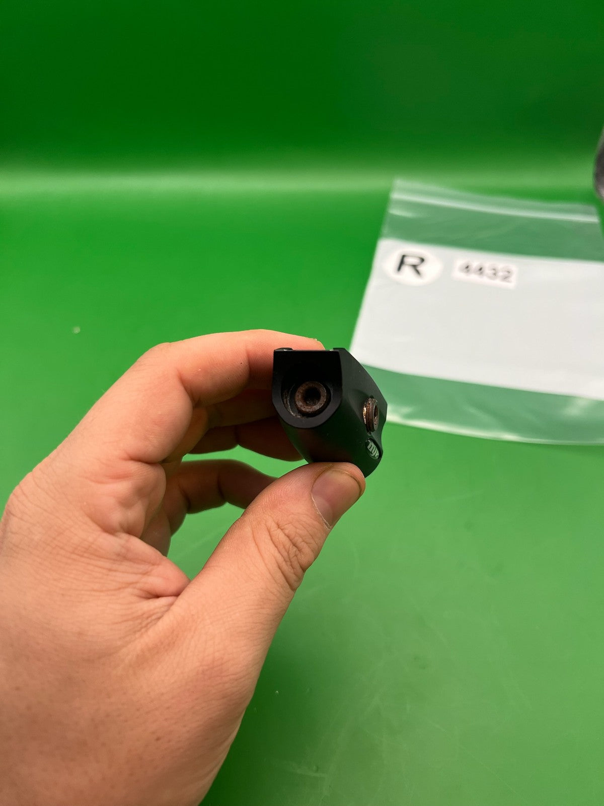 Dye Rail Mount ASA Dovetail Drop Forward Black Aluminum Marker Part