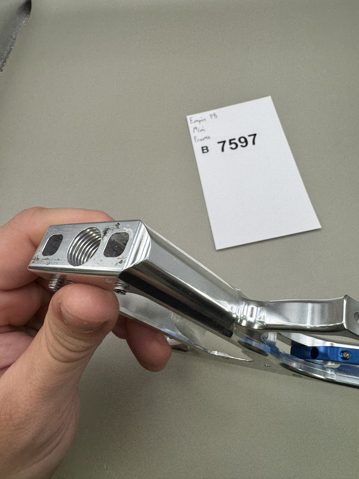 Empire Mini Trigger Frame Silver