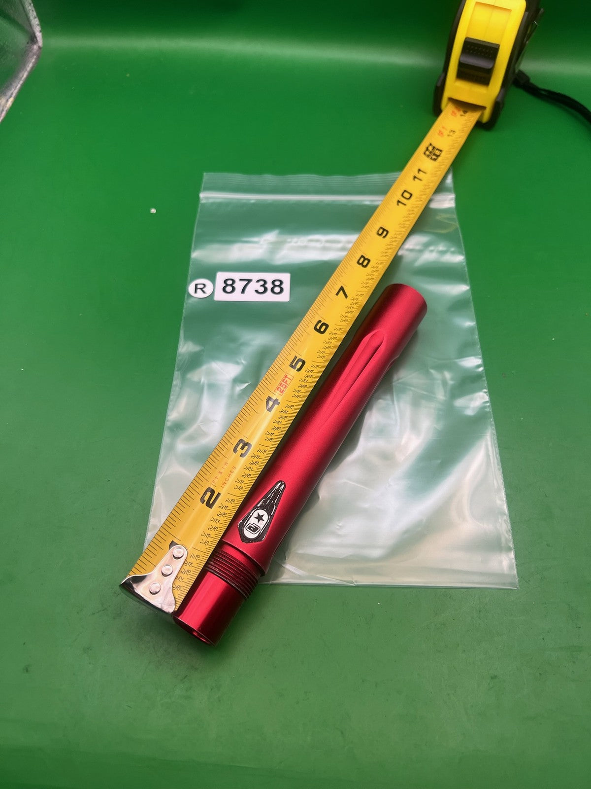 Planet Eclipse Shaft 3 Barrel Back Satin Red .693 Bore AC Thread 8"