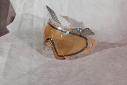 Dye I5 Paintball Mask Black With Extra Amber Thermal Lens Goggle