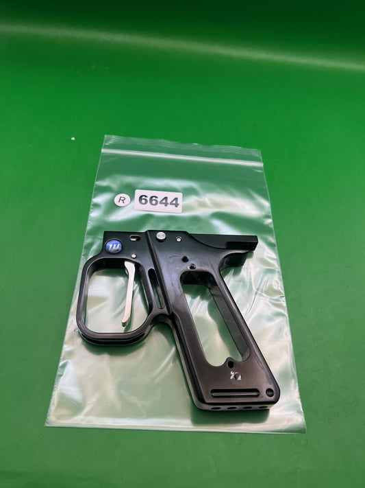 Autococker Hinge Frame - used paintball grip frame - black