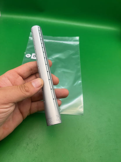 Planet Eclipse Shaft Pro 14" Barrel Tip Silver Dust Aluminum Ported