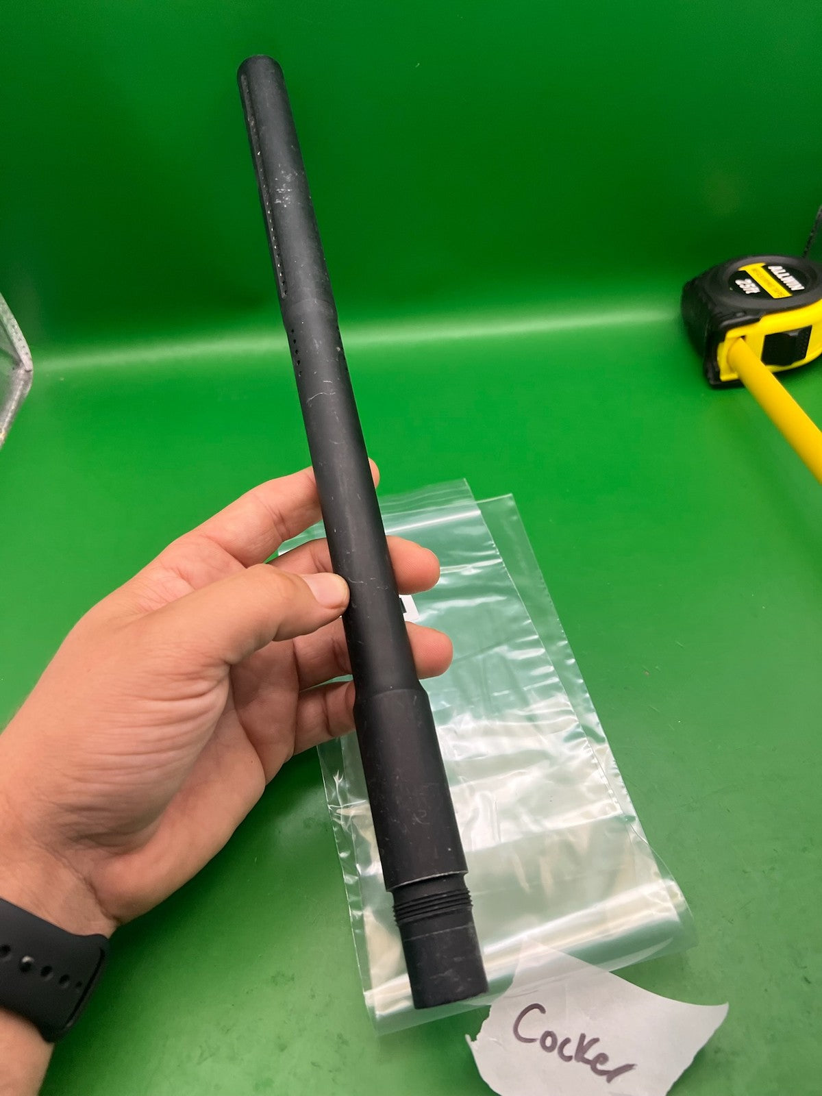J&J 685 Bore Paintball Barrel Black .685 16" AC Thread