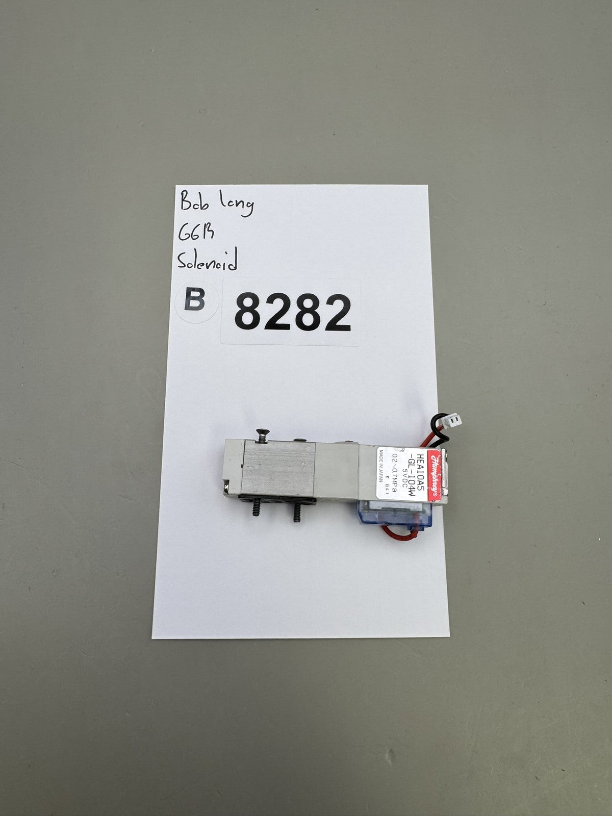 Bob Long GR6 Solenoid