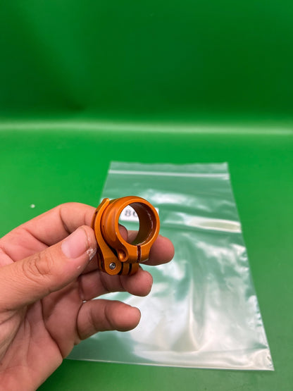 Planet Eclipse Low Rise Clamping Feedneck Orange Anodized Aluminum