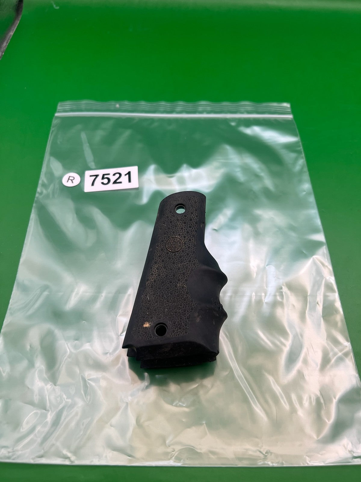 ICD 1911/45 Style Rubber Grip Panels Black Stippled Paintball Marker