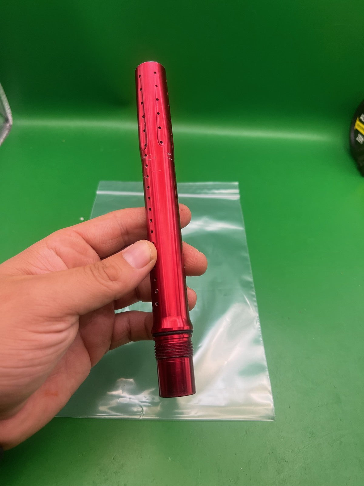 Dye Ultralite UL 14" Front Barrel Tip Red Gloss Anodized GEO EGO LUXE Shocker