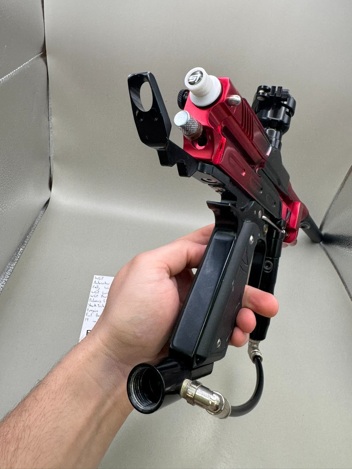 WGP Autococker - Black/Red - Paintball Marker Fully Working