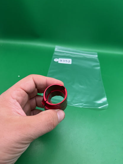 Bob Long Clamping Feedneck Red Anodized Aluminum Collar Intimidator Marq