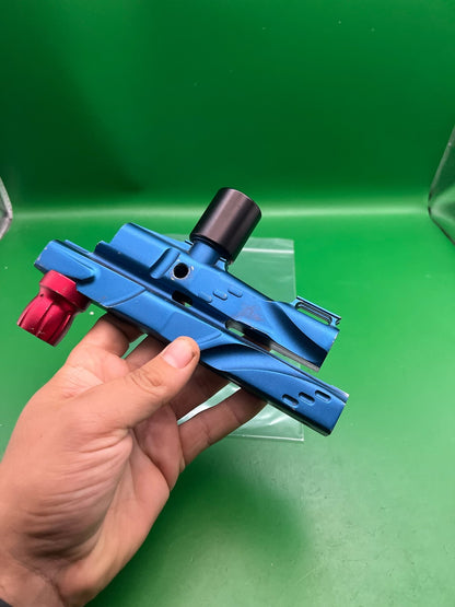 Autococker Body Blue Anodized with Feedneck Mod Drilled