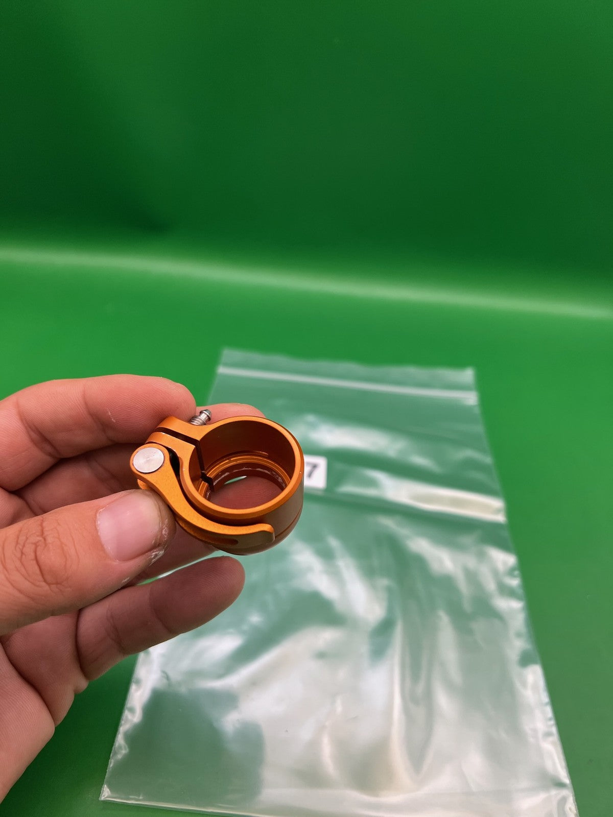 Planet Eclipse Low Rise Clamping Feedneck Orange Anodized Aluminum