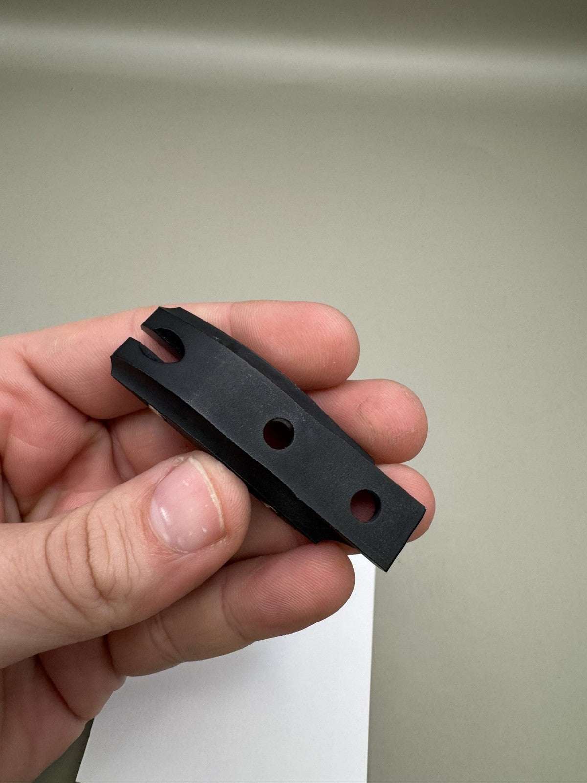 Smart Parts ASA Rail Mount Black Paintball Marker Part