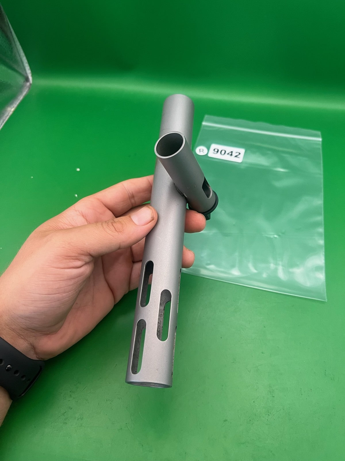 AGD Automag Minimag Body Silver Aluminum Powerfeed Airgun Designs