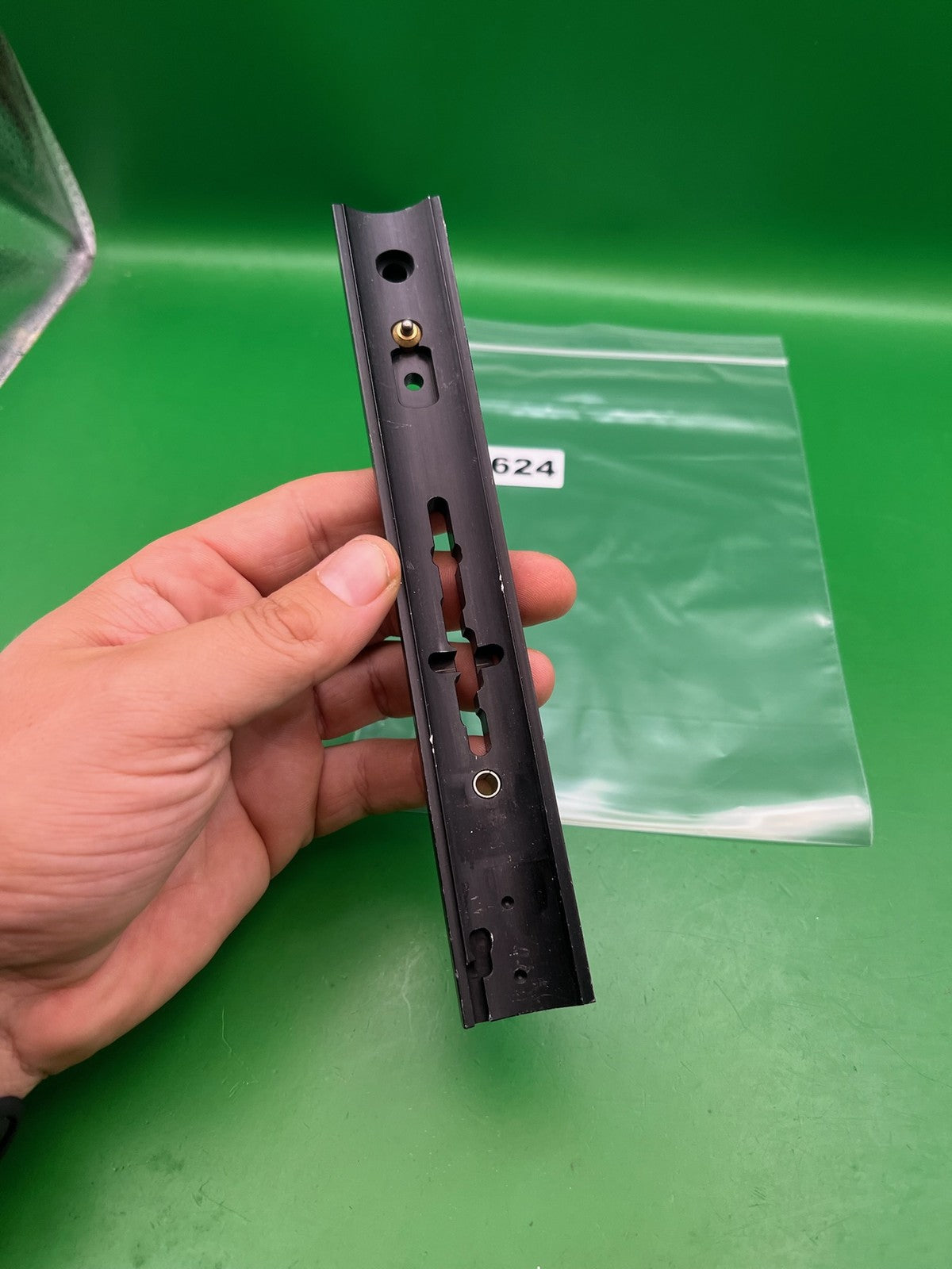 AGD Automag Classic Sight Rail Black Anodized Aluminum OEM Body Rail