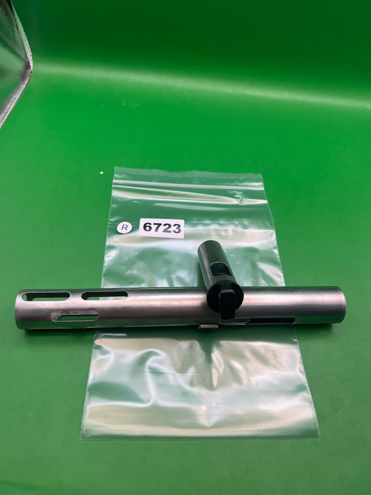 AGD Automag Body - used paintball body - raw / unfinished stainless steel