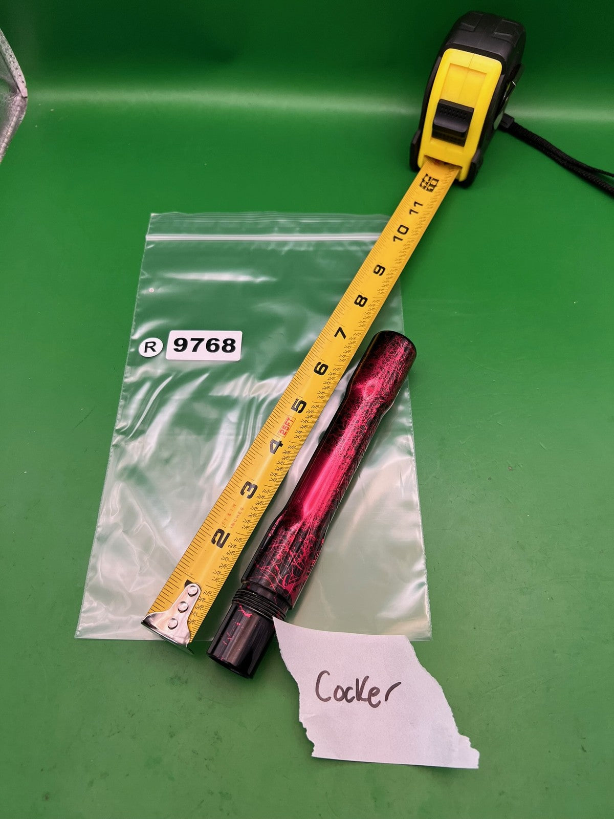 DYE UL-I TIP 14 Inch - Red Splash â Pro Edge AC Thread