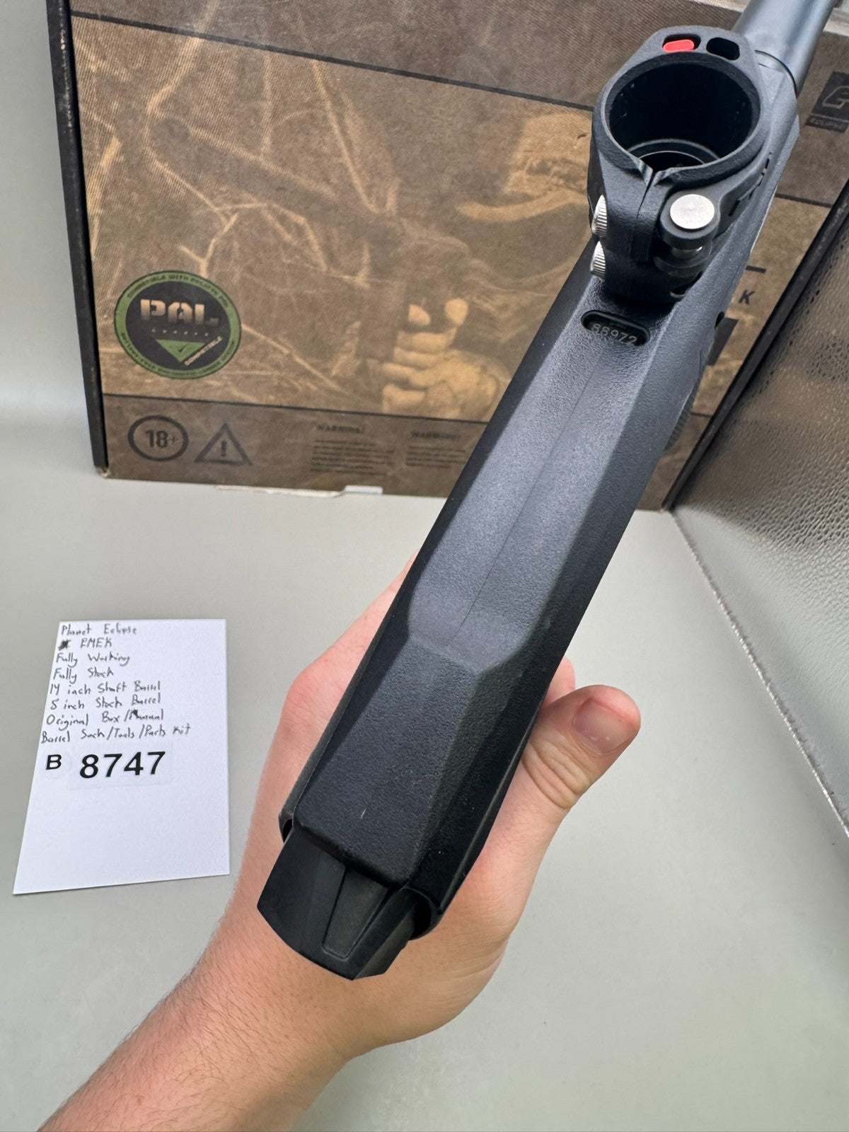 Planet Eclipse EMEK - Paintball Marker Fully Working